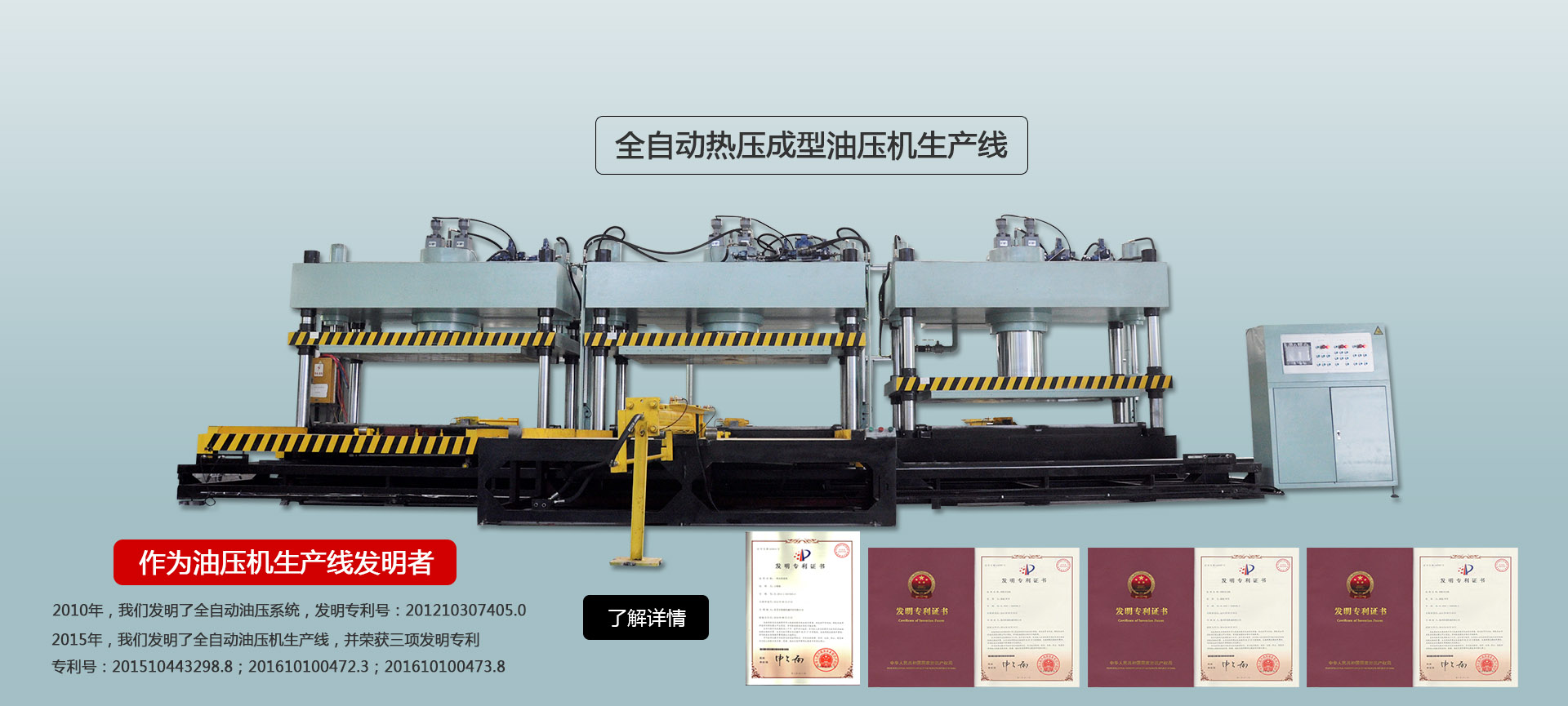 全自動熱壓成型芭乐视频APP在线观看生產線